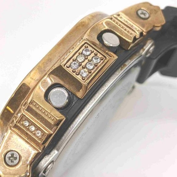 Casio Custom Gold Plated Crystal  DW-5600E G-SHOCK - Picture 9 of 12